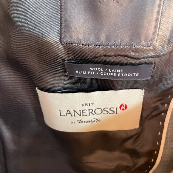 Lanerossi by Marzotto Grey Suit – Timeless Italian Craftsmanship - Picture 3 of 3